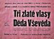 Hroubovice, Klicpera, Kniha plakátů, Tři zlaté vlasy děda Vševěda - plakát, 1954
