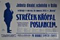 Osík, JDO, Stréček Křópal poslancem - plakát, 1933