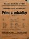 Polička, Ochotníci, Princ z pohádky - plakát, 1922
