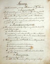 Vysoké nad Jizerou, Krakonoš, Matrika Krakonoše, Stanovy spolku, 1883