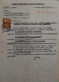 Polička, Spolek divadelních ochotníků, Korespondence spolku