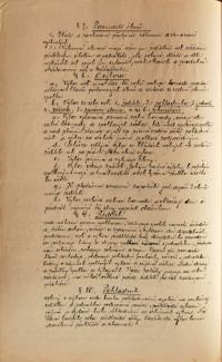 Želiv, Tyl, spolkové stanovy, 1920