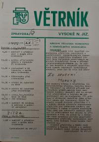 Hradec Králové, Krajské kulturní středisko, Impuls, Vysoké nad Jizerou, NP Krakonošův divadelní podzim, 1989