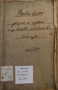 Litomyšl, Jednota divadelních ochotníků, Kniha oučetní, 1862 - 1863