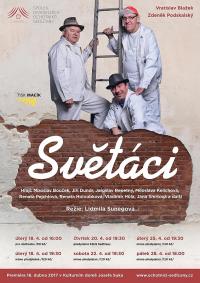 Sedlčany, Spolek divadelních ochotníků, Světáci - plakát, 2017