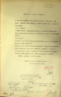 Třebíč, Sušil, dokumentace spolku, 1926 - 1949