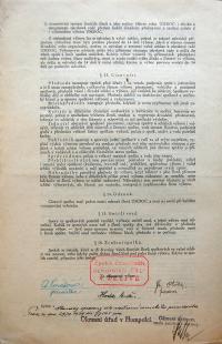 Želiv, Tyl, stanovy, 1939