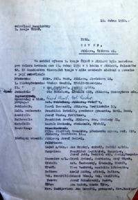 Jihlava, 9. kraj ÚMDOČ, kandidátní listina, 1950