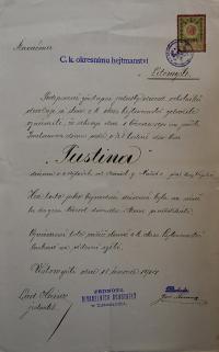 Litomyšl, Jednota divadelních ochotníků, Pustina, 1914