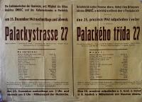 Pardubice, Husův sbor a Městský osvětový sbor, Palackého třída 27 - plakát, 1937