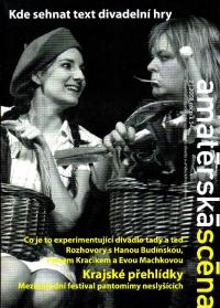 Amatérská scéna, titulní strana, 2008/2