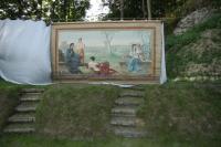 Koryta, opona použita v přírodě