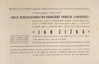 Hronov, Jiráskův Hronov 1933 - program