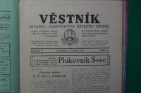 Most, Ladeckého okrsek, Ústí nad Labem, Ruthův okrsek, Věstník divadelního ochotnictva českého severu, 1929