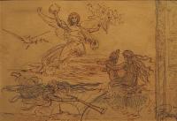 Praha, NG, kompozice k první oponě pro ND, František Ženíšek, 1879 - 1880, DSC_0677a