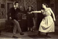 Šanov, o. Rakovník, Osvětová beseda, Morálka paní Dulské, 196x