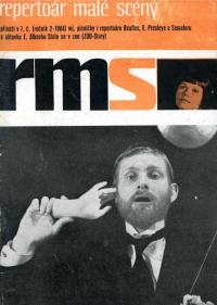 Repertoár malé scény, titulní strana, 1964/7