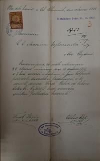 Velké Hlušice, Hasiči, Tvrdé palice, 1911