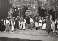 Trhové Sviny, Igla, div. soubor ZV ROH, Lucerna, 1966