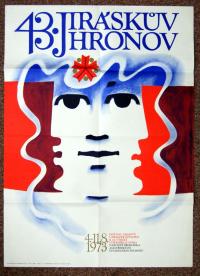 43,JH, výtvarný plakát, 1973.