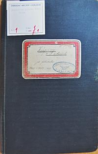 Chlum, Sokol, Kniha zápisů, 1920-1930