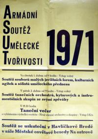 Havlíčkův Brod, ASUT 1971 - plakát