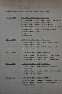 Pardubice, Svaz českých divadelních ochotníků Pardubice, Okresní výbor, Zápisy z jednání, 1971 - 1989