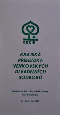 Hradec Králové, Krajské kulturní středisko, Impuls, Malé Svatoňovice, KP vesnických divadelních souborů, 1987