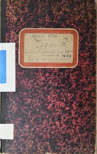 Hradec Králové, Klicpera, Zápisník z jednání, 1893 - 1896