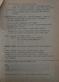 Pardubice, Svaz českých divadelních ochotníků Pardubice, Okresní výbor, Zápisy z jednání, 1971 - 1989