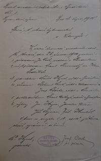 Budislav, SDO, volba funkcionářů, 1910