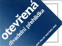 Praha, Otevřená divadelní přehlídka, programová brožura, 1987