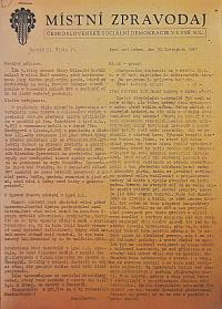 Lysá nad Labem, výstava DIVADLO JE PODIVUHODNÁ VĚC..., výstavní panel, 2018