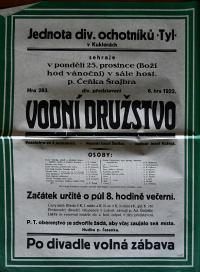 Kukleny, Tyl, Plakáty