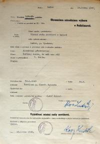 Pelhřimov, Okresní národní výbor, povolování divadelních her, 1949