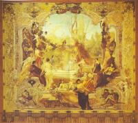 Karlovy Vary, Karlsbad, Gustav Klimt, skica opony, 1886