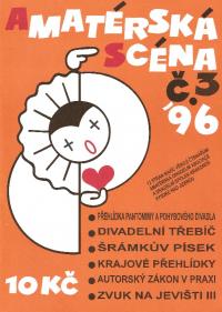 Amatérská scéna, titulní strana, 1996/3