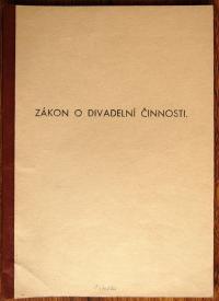 Pelhřimov, Okresní národní výbor, Divadelní zákon, 1978
