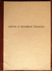 Pelhřimov, Okresní národní výbor, Divadelní zákon, 1978