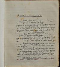 Pardubice, Studentské divadelní sdružení, Kniha zápisů, 1918 - 1920