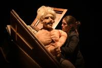 Francie, Paříž, Fix Point, Mahairas - The Great Knife / work - in – progress, CP Loutkářská Chrudim 2019.