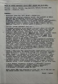 Pardubice, Svaz českých divadelních ochotníků Pardubice, Okresní výbor, Zápisy z jednání, 1971 - 1989
