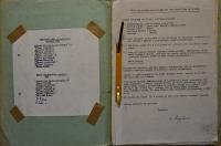 Polička, Spolek divadelních ochotníků, Schůzová činnost, 1953 - 1958