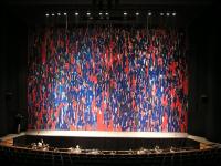 Brno, Janáčkovo divadlo, návrh opony Dal. Chatrného, 1963