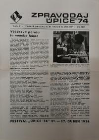 Hradec Králové, Krajské kulturní středisko, Impuls, Úpice, Festival současné divadelní tvorby, 1974