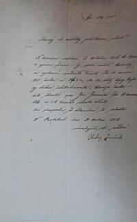 Chrudim, Státní okresní archiv, nejstarší doklady o spolkové činnosti, 1856