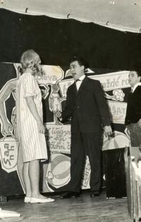 Tachov, DS Domu osvěty, Faust, Markétka, služka a já, 1964