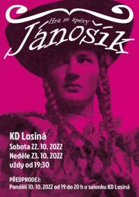 Losiná, Jirásek 2012, Jánošík, plakát, 2022