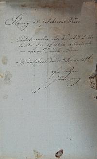 Chrudim, Státní okresní archiv, nejstarší doklady o spolkové činnosti, 1856