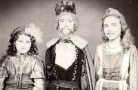 Bílá Třemešná, školní soubor, Sněhová královna, 1957